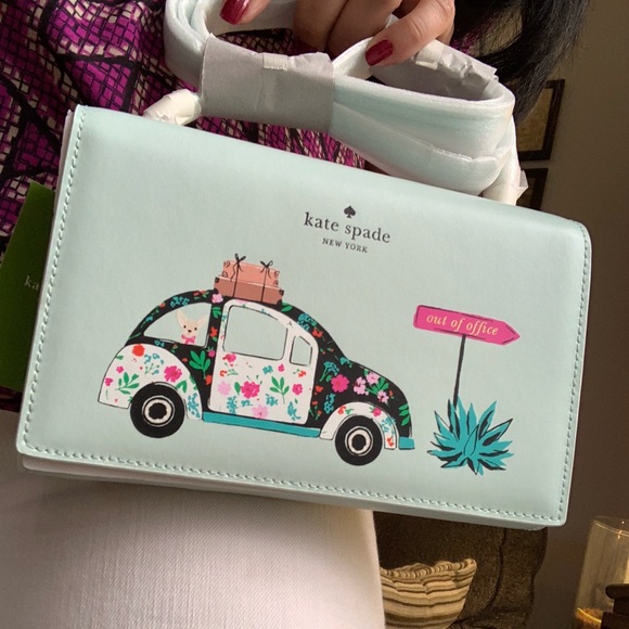 SOLD⛔️Authentic Kate Spade smooth leather Crosby - Picture 7 of 8